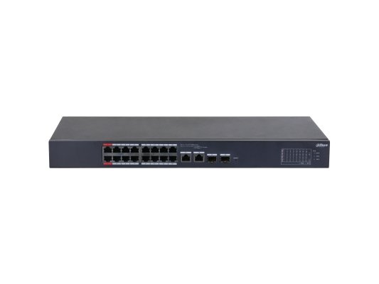 Dahua Technology Dh Cs4218 16Et 240 Håndtert L2 Gigabit Ethernet 10/100/1000 Strøm Over Ethernet Poe Rack Montering