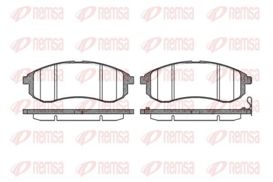 Bremseklosser REMSA 1129.01 Bremseklosser REMSA 1129.01