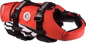 Ezydog XXS flytevest til hunder under 7 kg - Rød Micro 22-30 cm