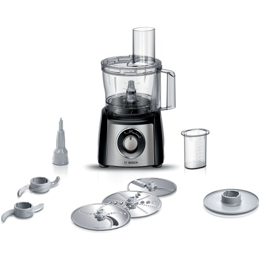 Bosch MultiTalent 3 Foodprosessor 800 W med vendbar skjæreskive MCM3421M