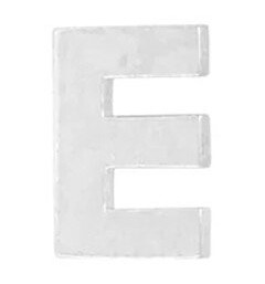 IX Studios Letter Øredobber DMB0352ESL - Dame - 925 sterling silver