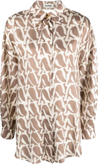 Aeron Dame Bluser & Skjorter Brun L, Aeron Dame Bluser & Skjorter Brun L,