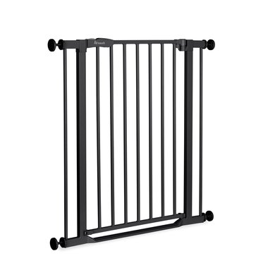 hauck Clear Step 2 sikkerhetsgrind med dør Black hauck Clear Step 2 sikkerhetsgrind med dør Black