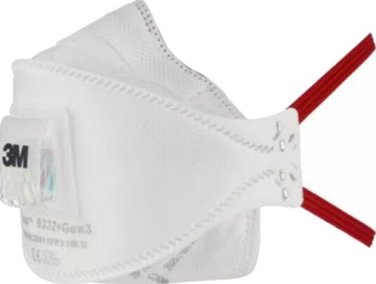 3M Støvmaske Aura 9332+GEN3SV FFP3 Med Ventil
