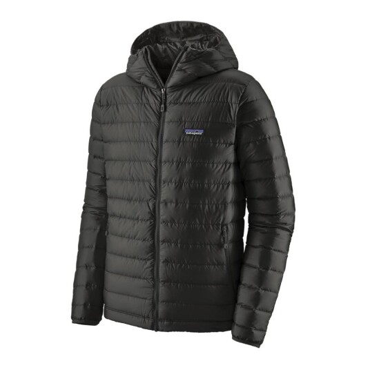 Patagonia M Down Sweater Hoody Herre, BLK Black, M