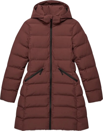 Superdry City Mid Padded Jacket MARRON BROWN 14