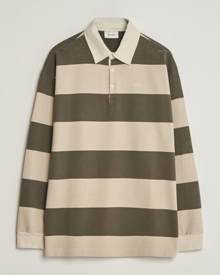Forét Match Rugby Sweatshirt Wood Stripe