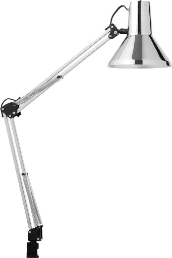 Jensen bordlampe m/bordklemme og veggfeste Krom Jensen bordlampe m/bordklemme og veggfeste Krom