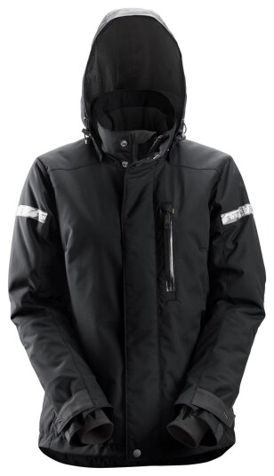 Snickers Workwear 1127 AllroundWork Vinterjakke svart XS, Klær