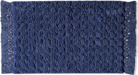 Baderomsmatte Elvie blå Størrelse: 70 x 120 cm Baderomsmatte Elvie blå Størrelse: 70 x 120 cm