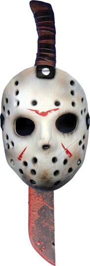 Rubies Costumes Jason Mask & Machete-sett for barn One size 8785NS000 Rubies Costumes Jason Mask & Machete-sett for barn One size 8785NS000