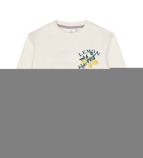 The New Tnsafina Sweatshirt Cream 134/140 The New Tnsafina Sweatshirt Cream 134/140