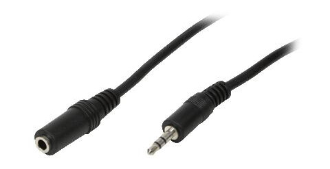 LogiLink Audio cable 1x 3,5mm male 1x 3,5mm female