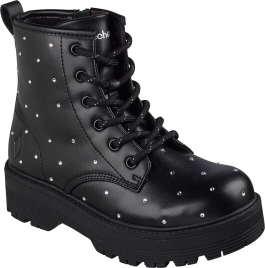 Skechers Støvler Gravlen HI Jewel Strut Black Skechers 35 Støvler Svart