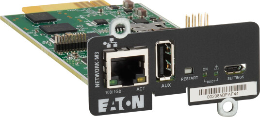 Eaton Network Card-M3 - adapter for fjernstyrt administrasjon - Gigabit Ethernet x 1