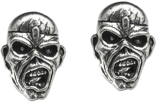 Alchemy Iron Maiden Piece of Mind Stud Earrings 84014767 Alchemy Iron Maiden Piece of Mind Stud Earrings 84014767