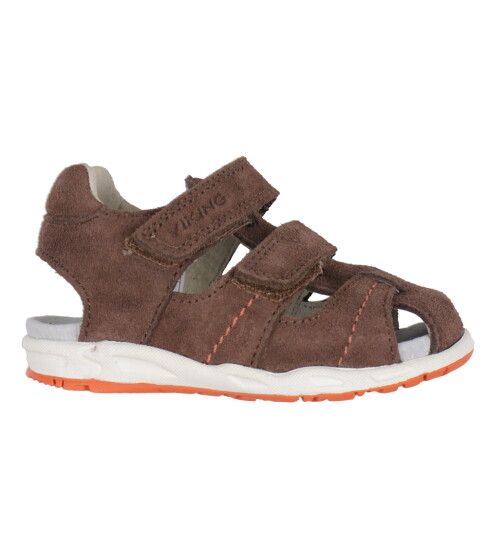 Viking Sandaler Oscar II Rødbrun/Rød Viking 31 Sandals
