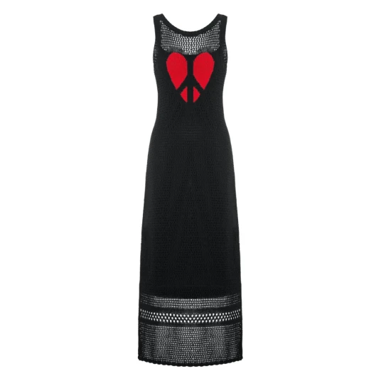 Moschino Dame Kjoler Svart L, Moschino Dame Kjoler Svart L,