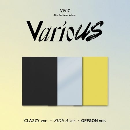 Viviz Various Photobook Incl. 60pg Photobook, Lyrics Newspaper, Staff Only Card, Folding Photocard, 2 CD Viviz Various Photobook Incl. 60pg Photobook, Lyrics Newspaper, Staff Only Card, Folding Photocard, 2 CD