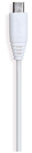 Gear MicroUSB Ladekabel 0,3m Hvit Rund Kabel for Smarttelefoner Gear MicroUSB Ladekabel 0,3m Hvit Rund Kabel for Smarttelefoner
