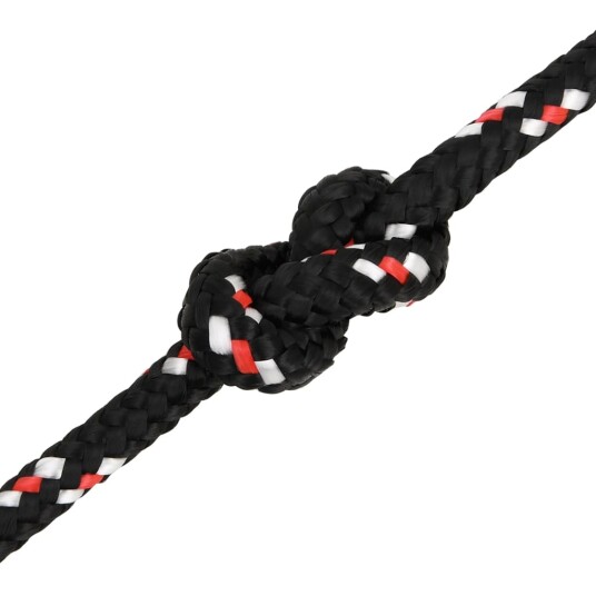  Båttau svart 8 mm 50 m polypropylen