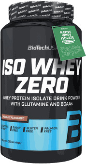 Biotech usa Iso Whey Zero 908g Chocolate, proteinpulver Chohoclate Biotech usa Iso Whey Zero 908g Chocolate, proteinpulver Chohoclate