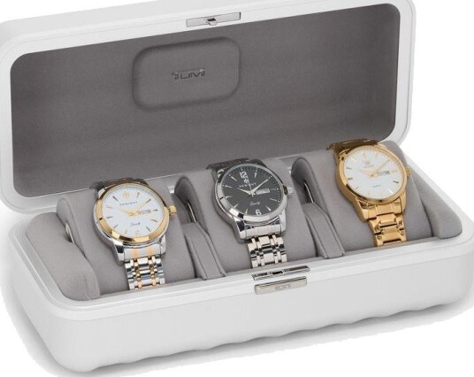 Tumi Reiseetui 19 Degree Aluminium Watch Travel Case