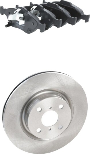 Bremseskiver og klosser RIDEX 3405B2940