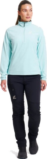 Revolutionrace Dame Overdeler Fleece & midlayers Hiker Half zip Fleece Dame Pastel Turquoise M