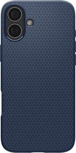 Spigen Liquid Air Marineblå Mobildeksel for iPhone 16
