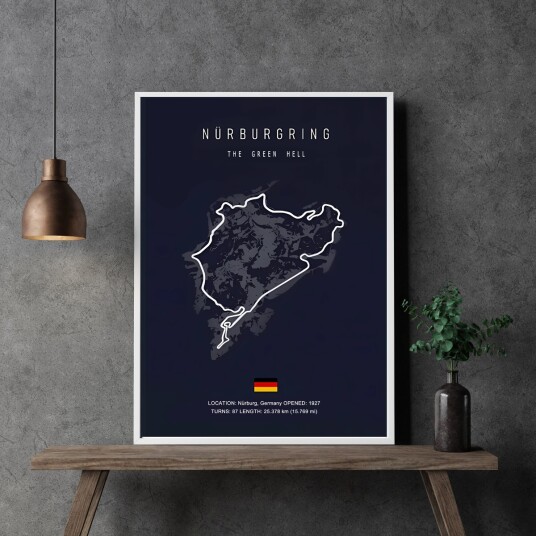 Plakat – NURBURGRING