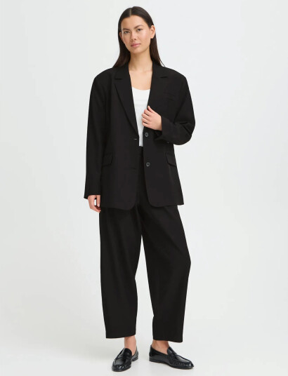ICHI Ihfava Oversize Bl Black 40