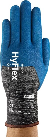 Ansell HyFlex 11-947 Skjærebestandige hansker polyuteran, uforet 11, Klær