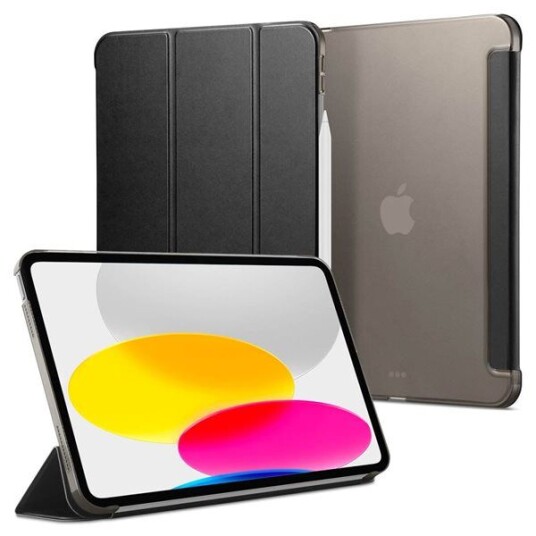 Spigen Ipad 10.9 Etui Smart Fold Svart Spigen Ipad 10.9 Etui Smart Fold Svart