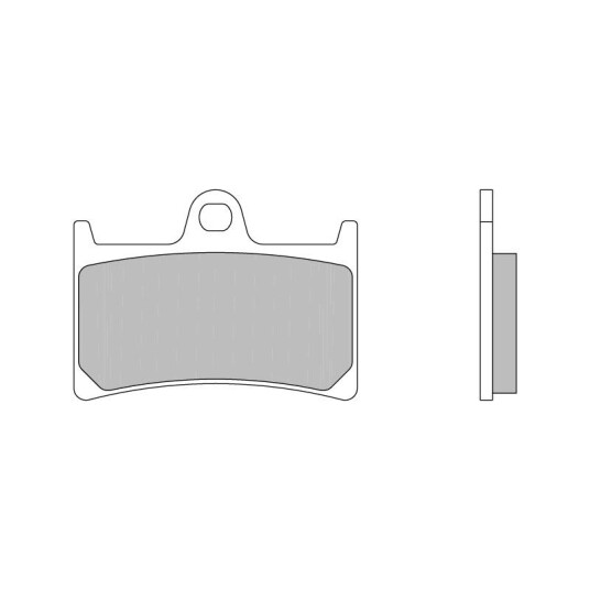 Bremseklosser BREMBO 07YA23RC