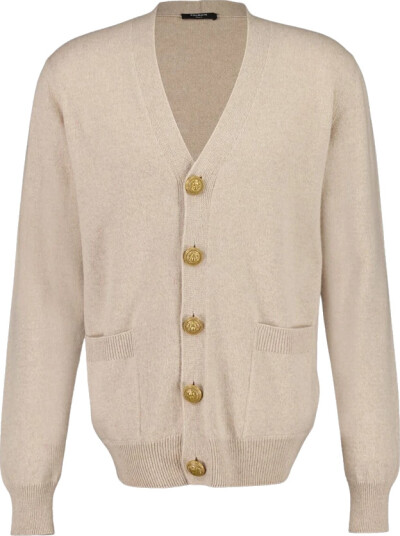 Balmain Herre Strikkevarer Beige M,