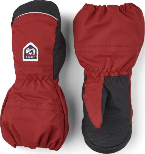 Hestra Juniors' Akka Mitt 6, Red Hestra Juniors' Akka Mitt 6, Red