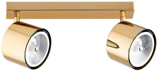 Argon Downlight Chloe justerbar 2 lyskilder stål messingfarget