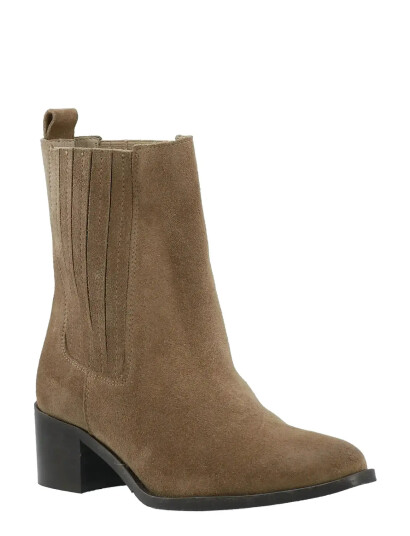 Bianco Biacarol Chelsea Boot Oily Suede - Brown - 38 Bianco Biacarol Chelsea Boot Oily Suede - Brown - 38