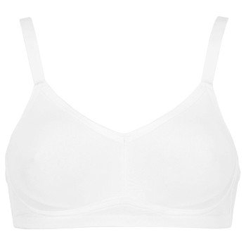 Damella BH Carla Soft Bra Hvit polyester B 80 Dame
