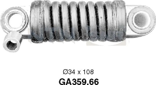 SNR GA359.66 Strammehjul, kilerem