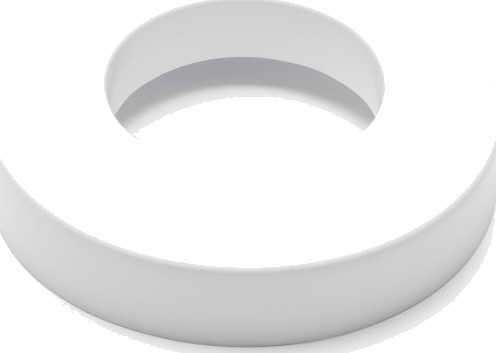 10 stk RAUPIANO WC ROSSET DN170-90 Hvit
