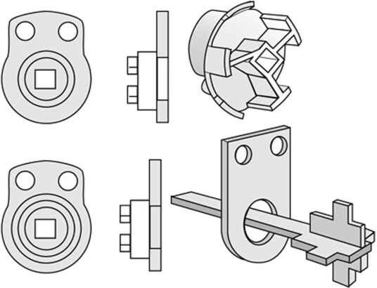 Assa 468437110057 Vridermedbringer Forsinket 83 mm