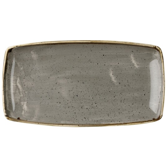 Churchill Oblong fat Stonecast Peppercorn 35x28.5 cm Grå/Brun Rektangulær 6 Stykk / Forpakning Churchill Oblong fat Stonecast Peppercorn 35x28.5 cm Grå/Brun Rektangulær 6 Stykk / Forpakning