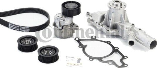 CONTITECH 6PK2260WP2 Vannpumpe + kileremsett CONTITECH 6PK2260WP2 Vannpumpe + kileremsett