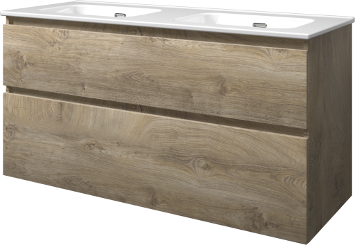 Sanibell Proline møbelpakke, 121x46 cm, rå eik Sanibell Proline møbelpakke, 121x46 cm, rå eik