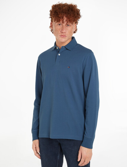 Tommy Hilfiger 1985 Regular Ls Polo - Blue - S Tommy Hilfiger 1985 Regular Ls Polo - Blue - S