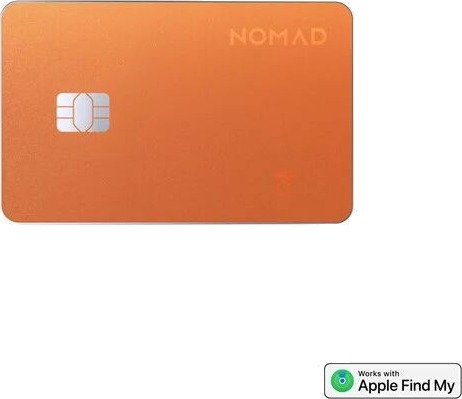 Nomad Tracking Card Pro - Find My | Stellar Orange Limited Edition