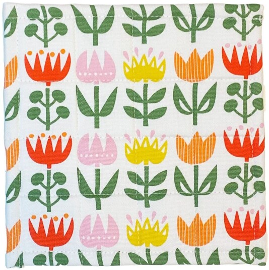 Klippan Yllefabrik Tulip grytelapp 20x20 cm Multi