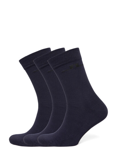 J. Lindeberg Long Socks 3P Navy 43 45
